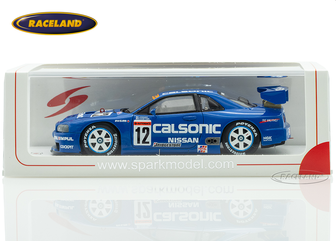 Nissan Skyline GT-R Calsonic GT500 10° JGTC 300 km Suzuka 1999