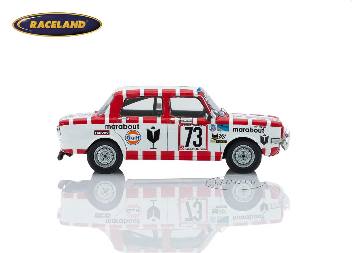 Simca 1000 Rallye 2 Marabout Racing Team 24H Spa 1974