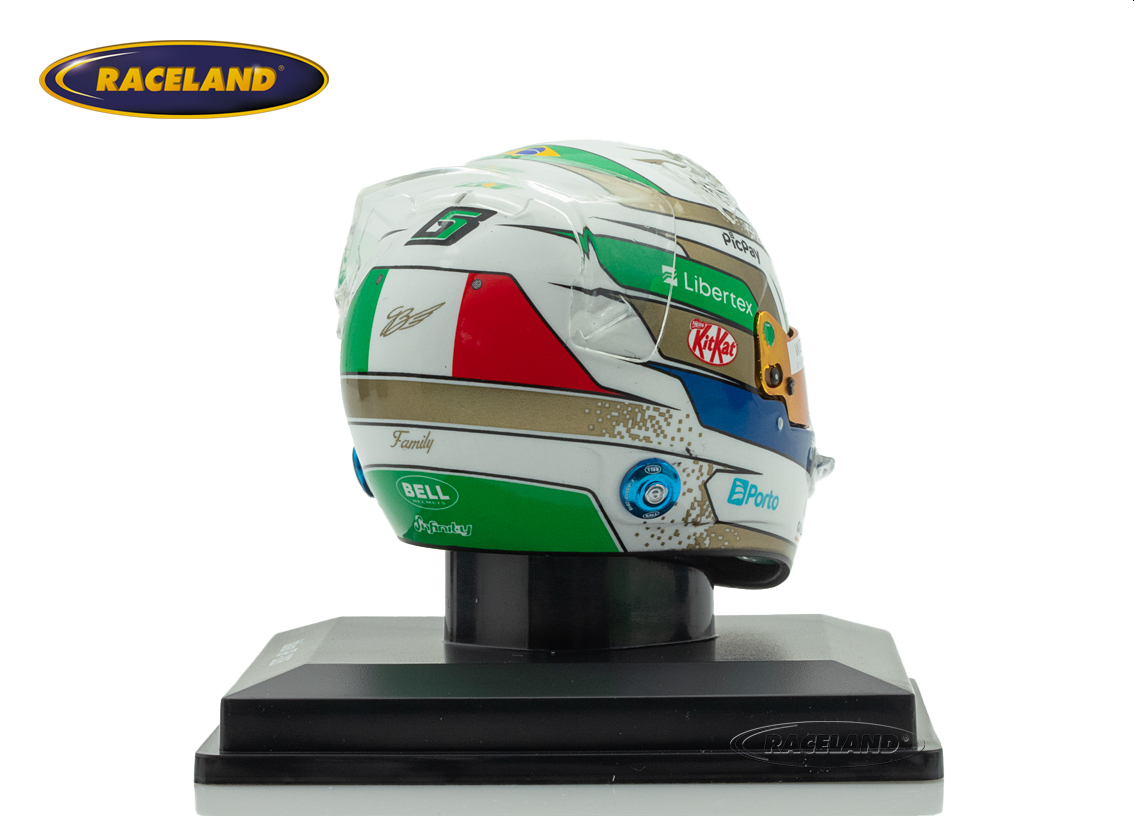 Helmet Sauber Stake F1 Team Kick 8° Italian GP 2025