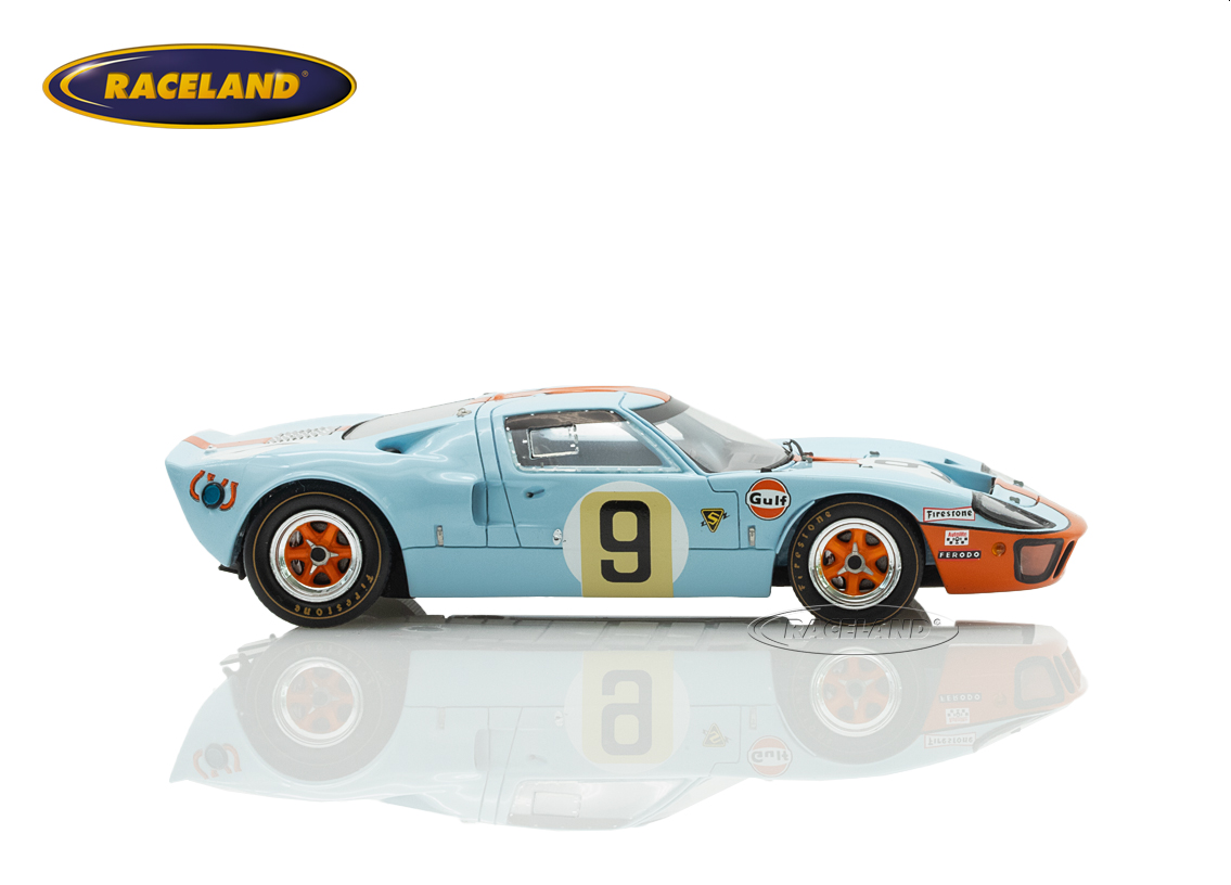 Ford GT 40 Gulf John Wyer winner Le Mans 1968