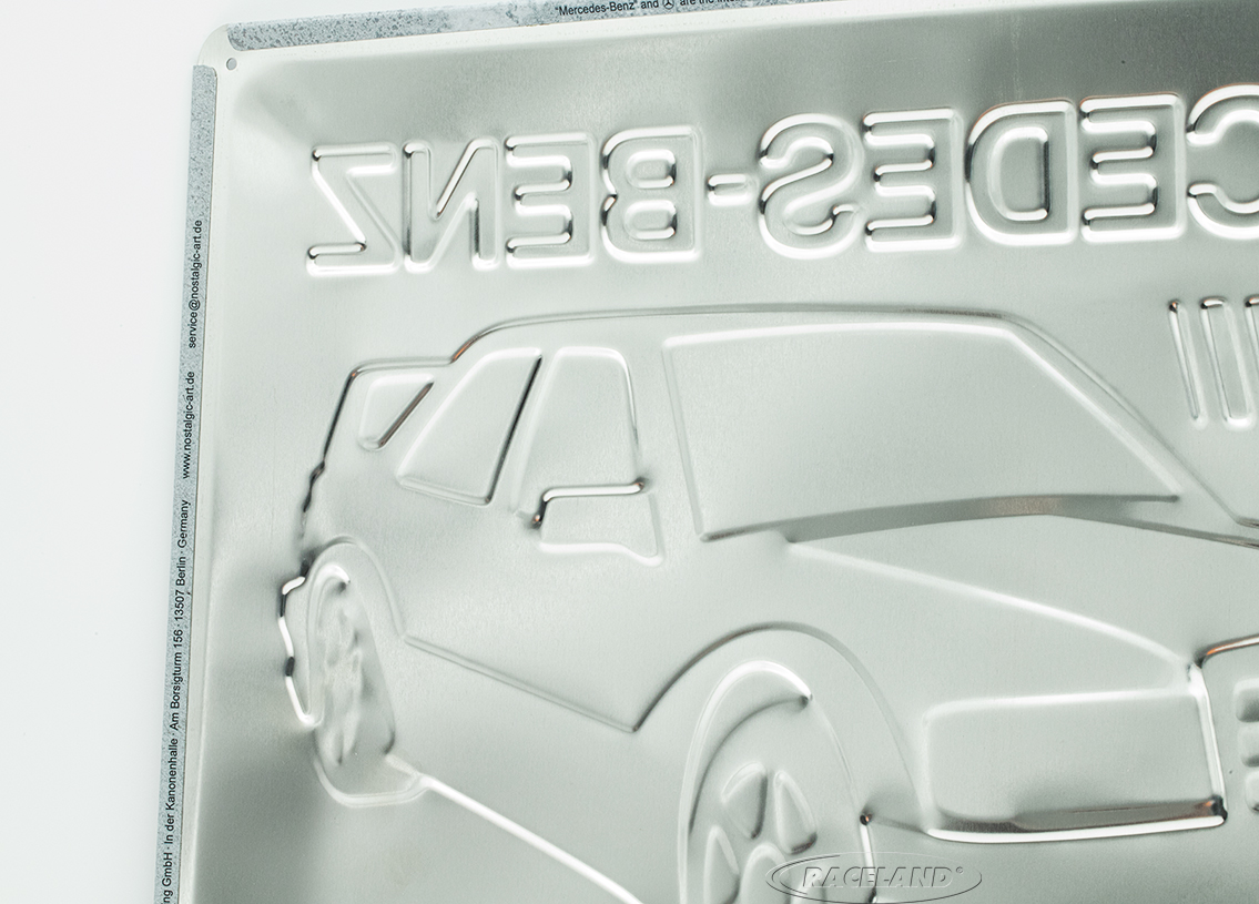 Tin sign Mercedes 190 Evo II 30 x 40cm