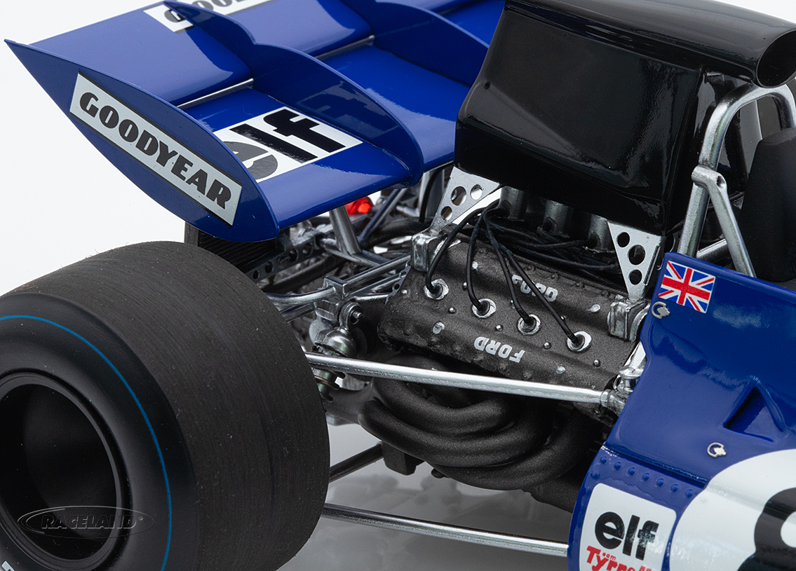 Tyrrell 004 Cosworth V8 F1 elf French GP Clermont-Ferrand 1972