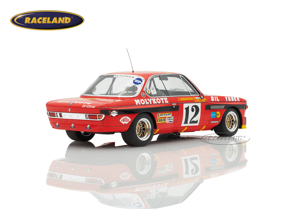 BMW 3.0 CSI Luigi Racing winner Spa 24H 1974