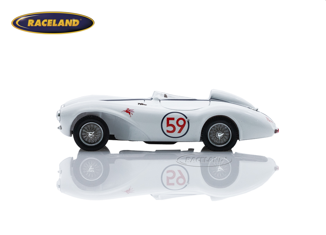 Aston Martin DB3S Joe Lubin Racing winner 6H Cotati Naval Air Strip 1957