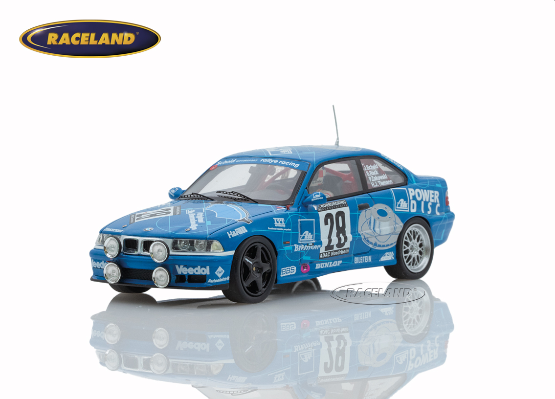 BMW M3 E36 Scheid Motorsports winner 24H Nürburgring 1997