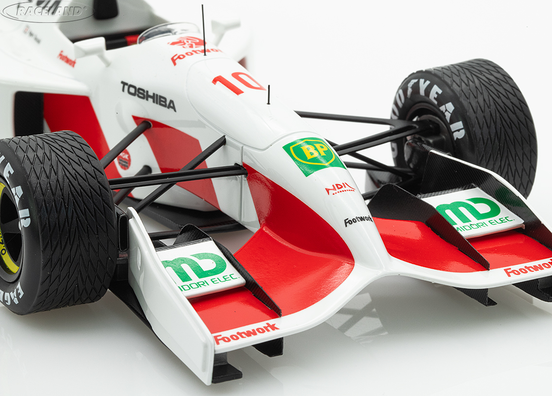 Footwork FA13 Mugen Honda V10 F1 9° Belgian GP Spa 1992