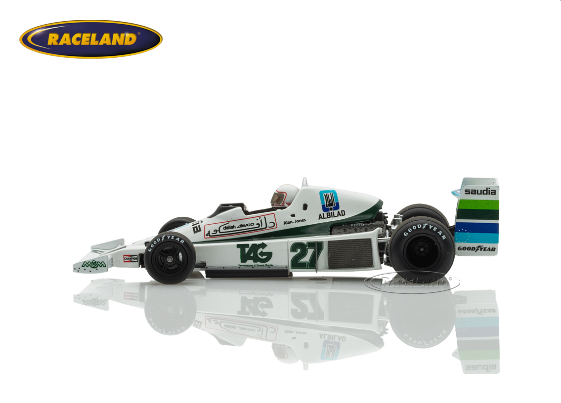 Williams FW06 Cosworth V8 F1 3° US GP West Long Beach 1979