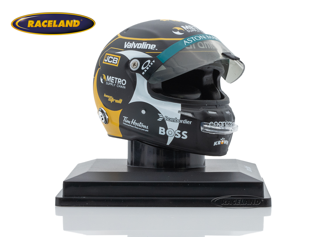 Helmet Aston Martin Aramco F1 Canadian GP 2024