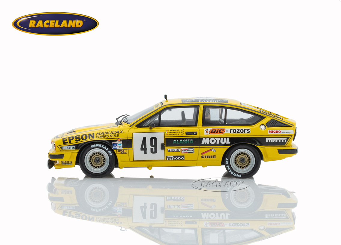 Alfa Romeo Alfetta GTV6 Luigi Racing 24H Spa 1984