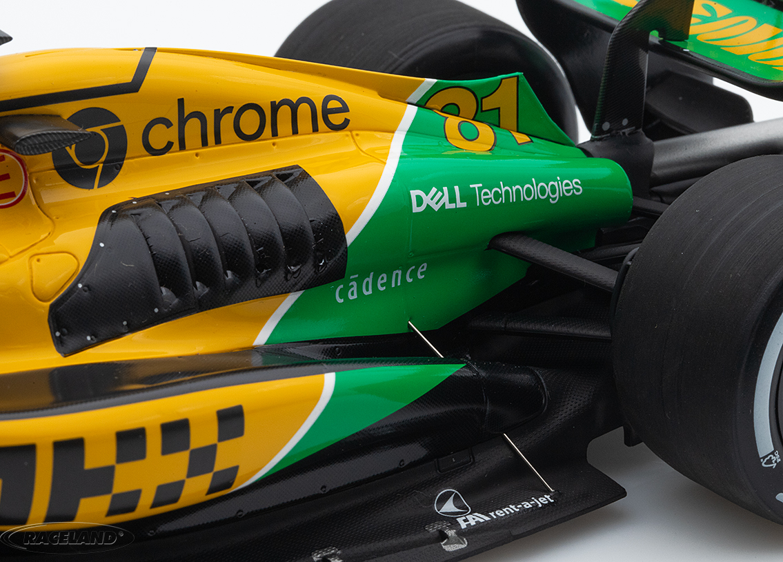McLaren MCL38 Mercedes F1 Senna livery 2° GP Monaco 2024