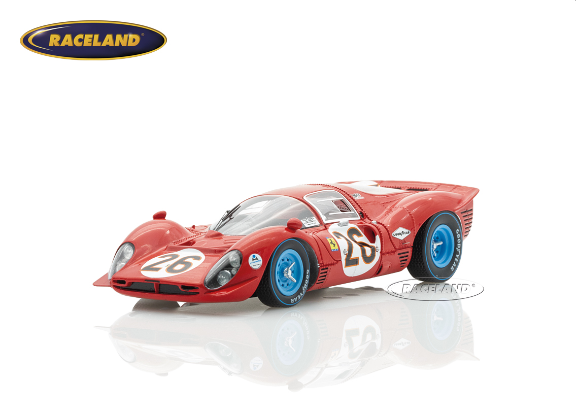 Ferrari 412 P Berlinetta N.A.R.T. 3° Daytona 24H 1967