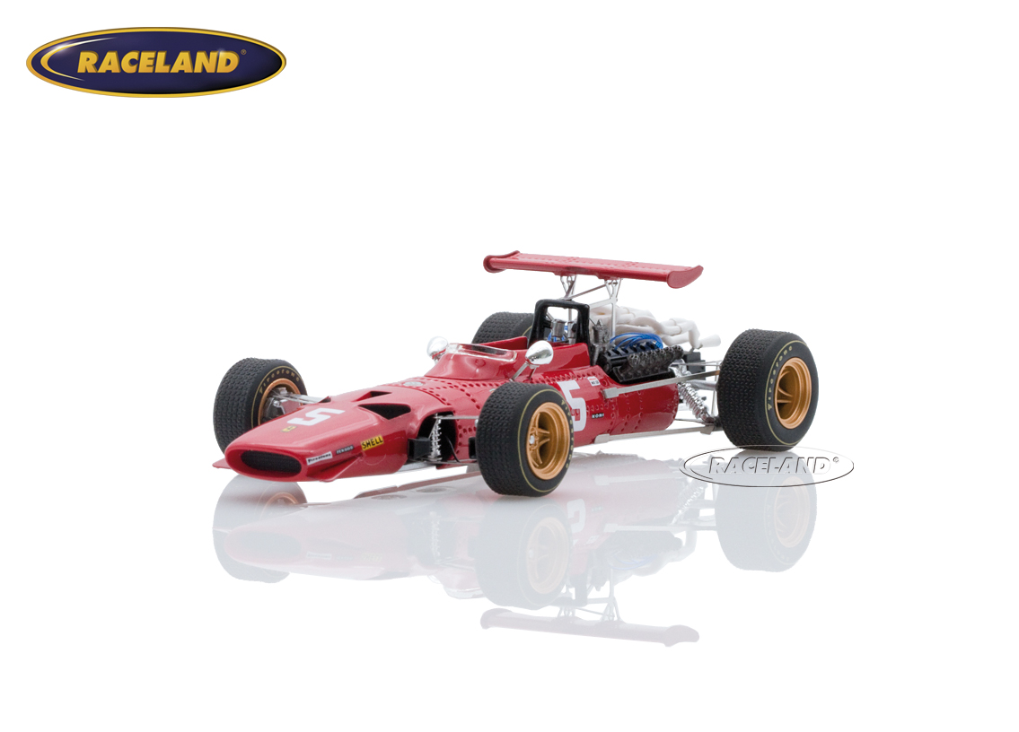 Ferrari 312 F1 Scuderia Ferrari 2° British GP Brands Hatch 1968