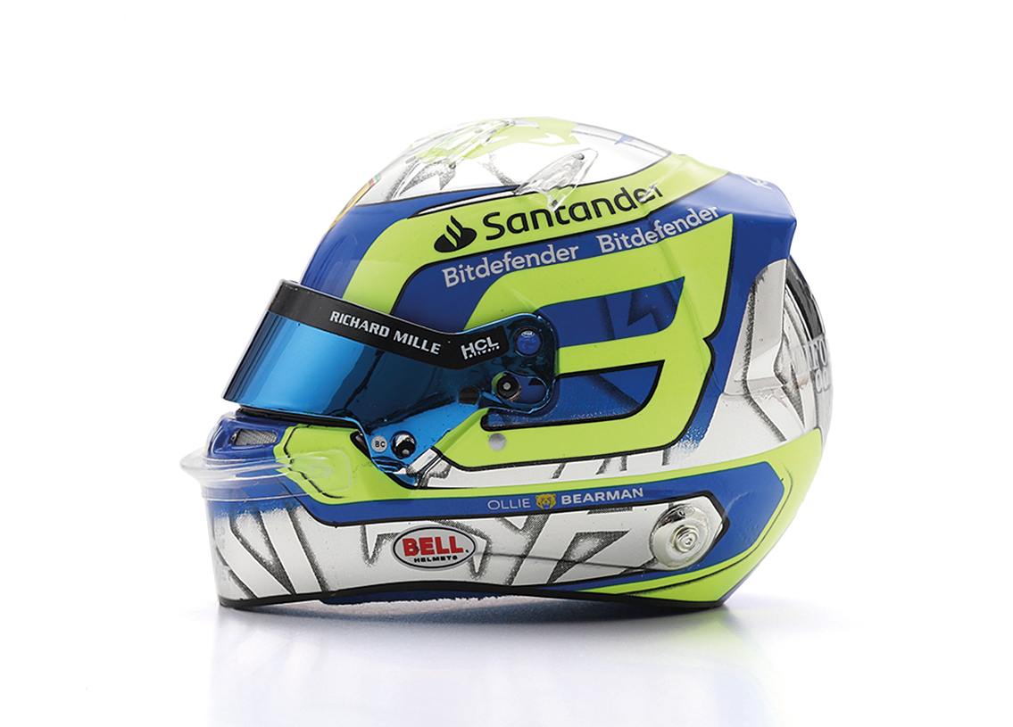 Helmet Scuderia Ferrari F1 7° Saudi Arabian GP 2024