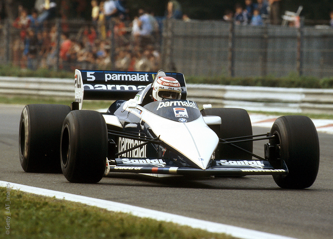 Brabham BT52B BMW F1 Fila Sport winner Italian GP Monza 1983