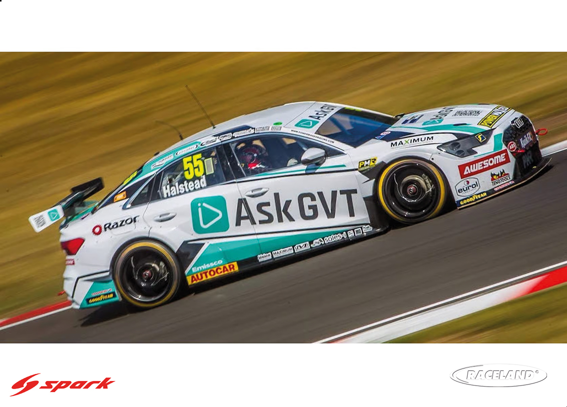 Audi A3 Steel Seal with Power Maxed Racing Knockhill BTCC 2026