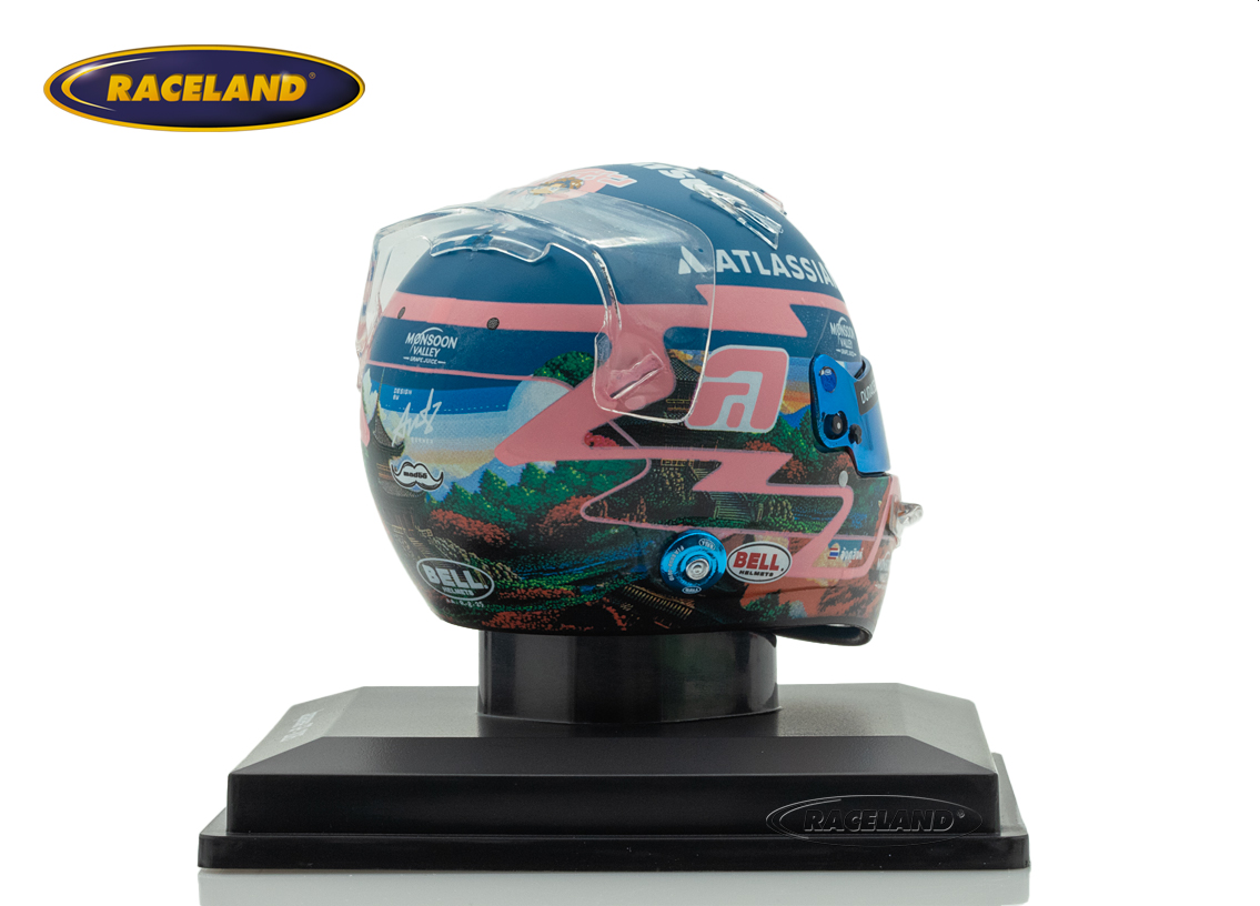 Helmet F1 Team Williams Atlassian Racing Japanese GP 2025
