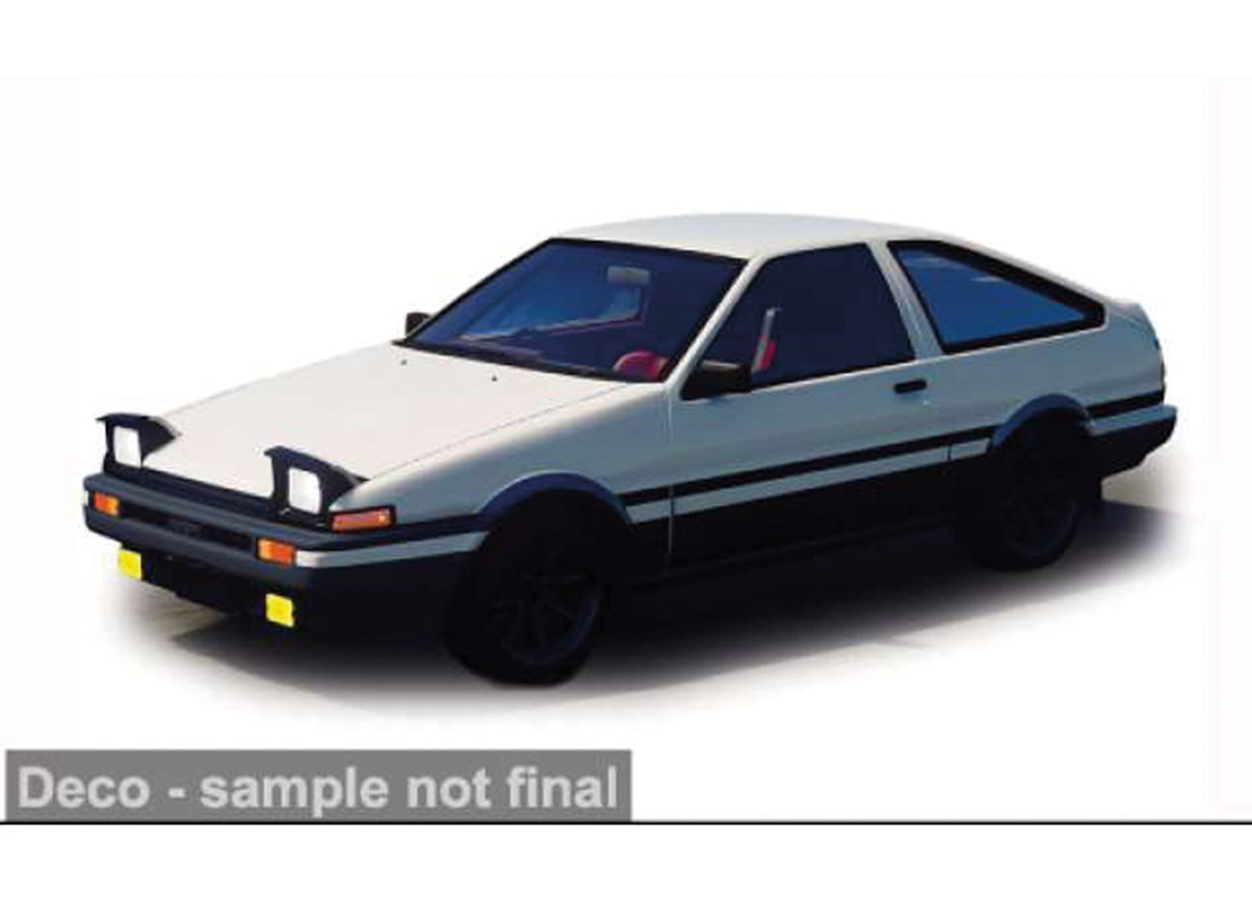 Toyota Sprinter Trueno AE86 - white/black