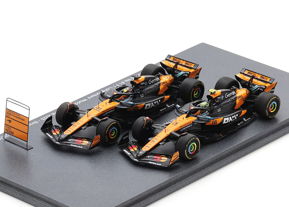 McLaren MCL39 Mercedes F1 Constructor Champion 2025