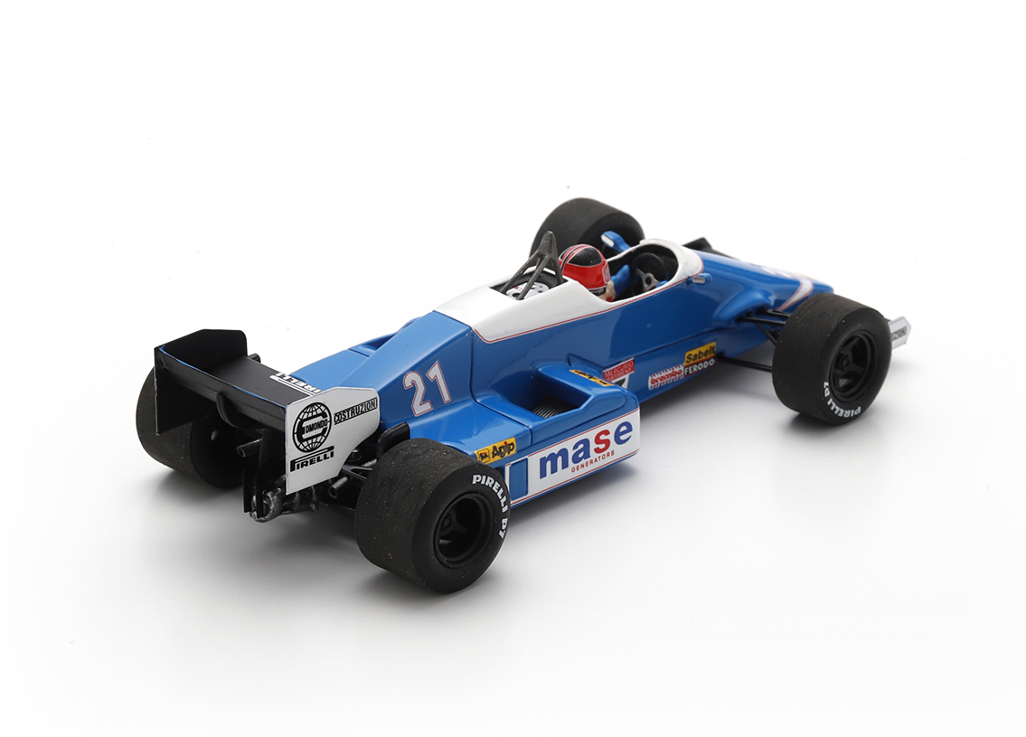 Osella FA1F Alfa Romeo V8 F1 Osella Squadra Corse Brazilian GP 1986