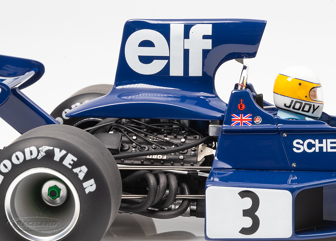 Tyrrell 007 Cosworth V8 F1 Elf Team winner Swedish GP Anderstorp 1974