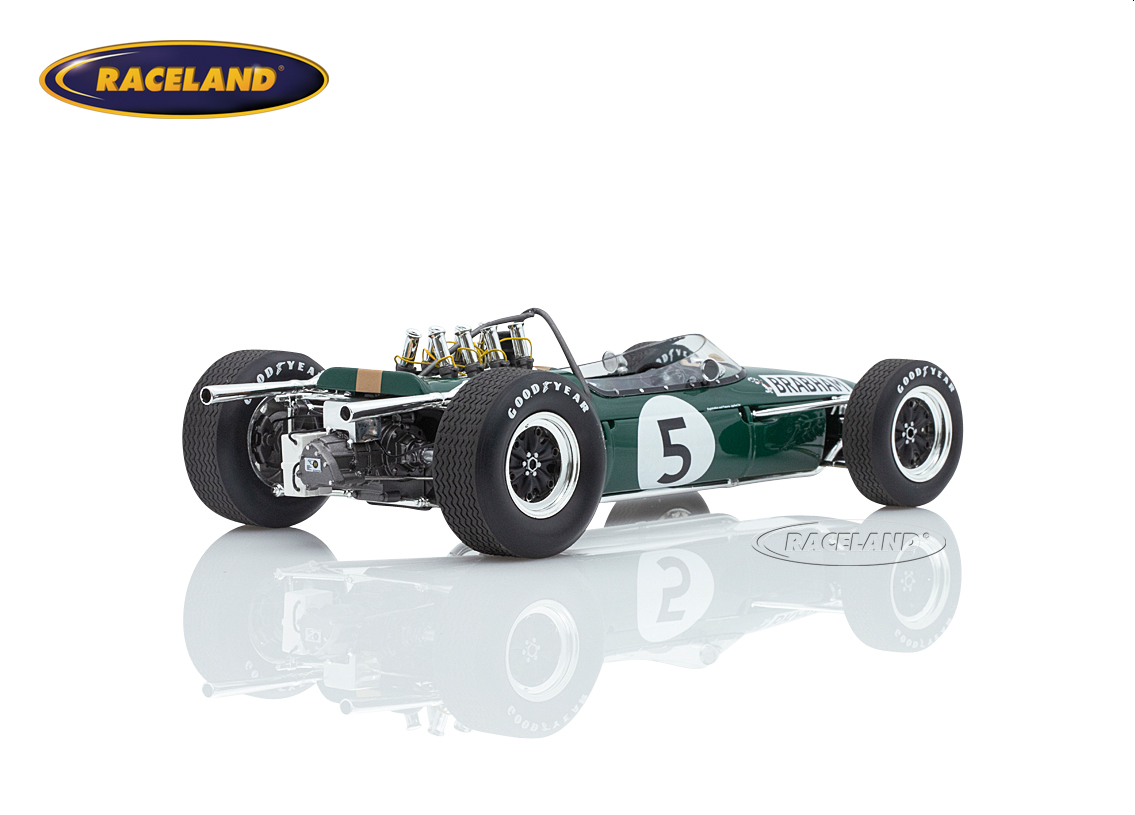 Brabham BT19 Repco V8 F1 winner British GP Brands Hatch World Champion 1966