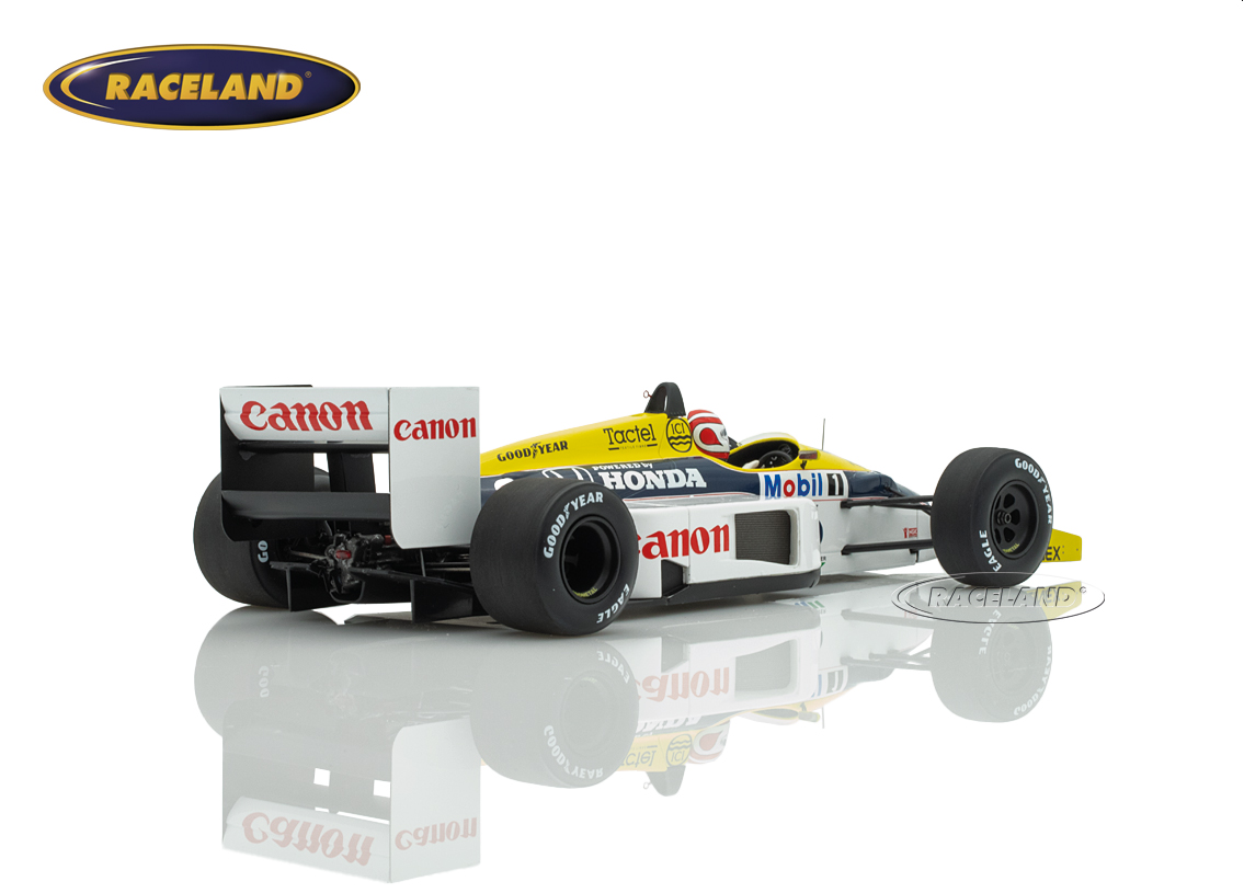 Williams FW11 Honda V6 F1 Canon winner Brazilian GP 1986