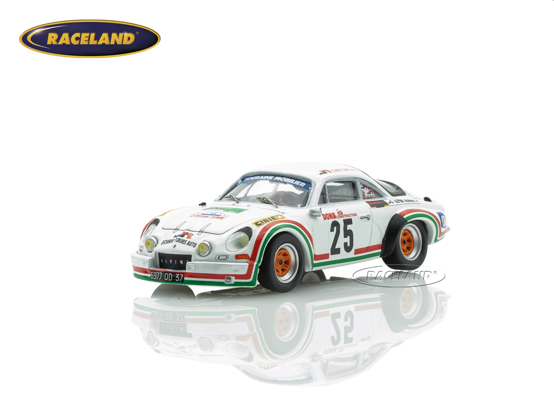 Alpine Renault A 110 1600SC 7° Critérium International de Touraine 1976