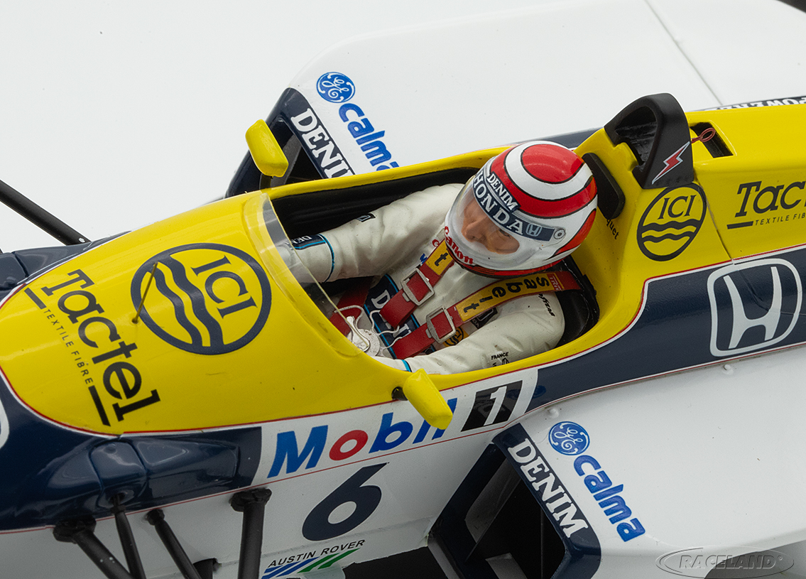 Williams FW11 Honda V6 F1 Canon winner Brazilian GP 1986