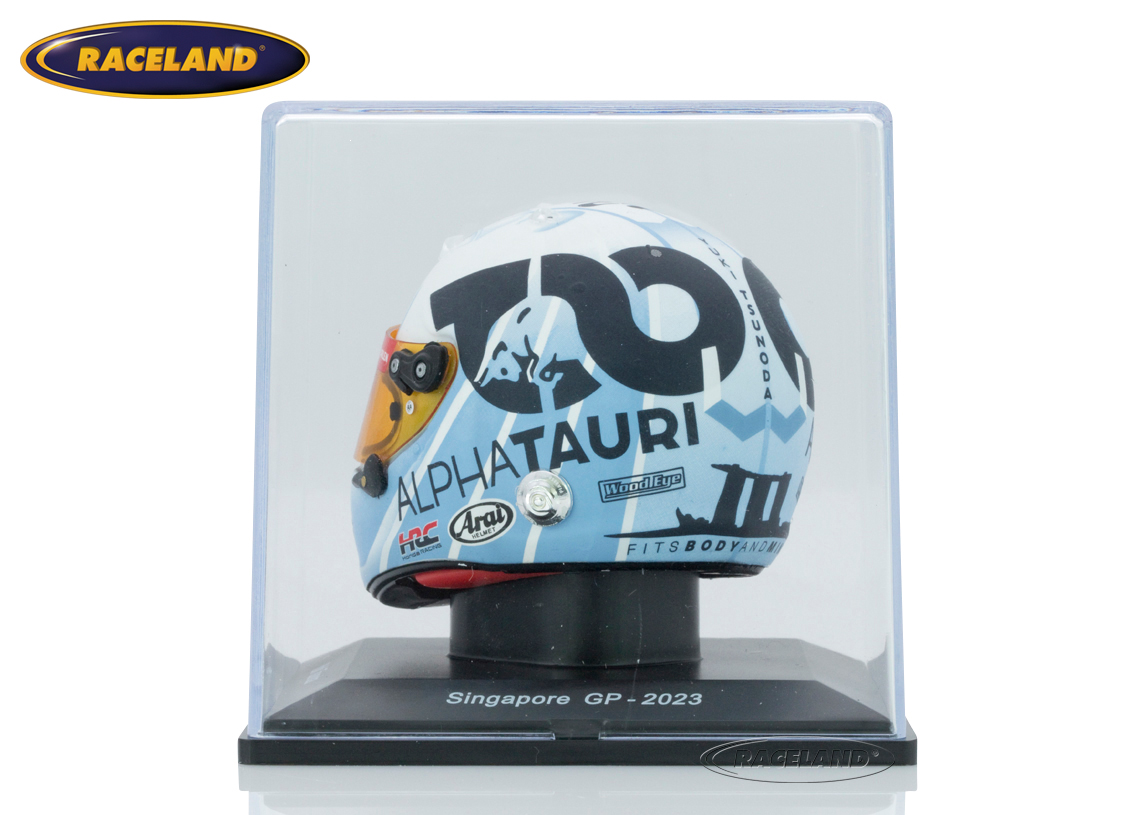 Helmet Scuderia Alpha Tauri F1 Singapore GP 2023