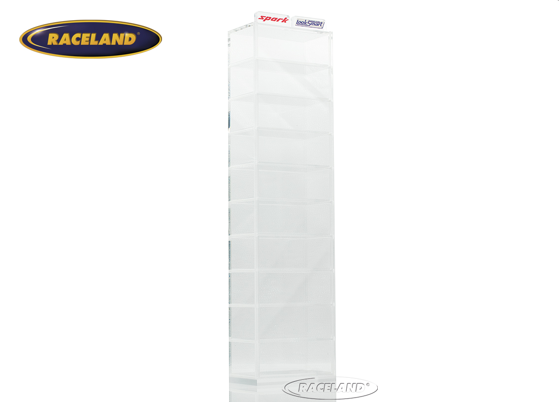 Tower Display for 10 Spark models in 1/43rd scale