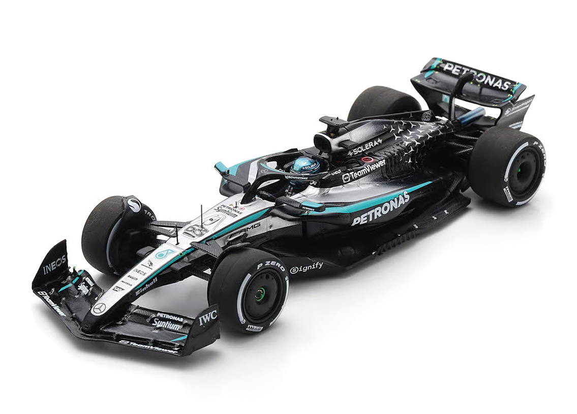 Mercedes F1 W16 AMG Petronas F1 winner Singapore GP 2025