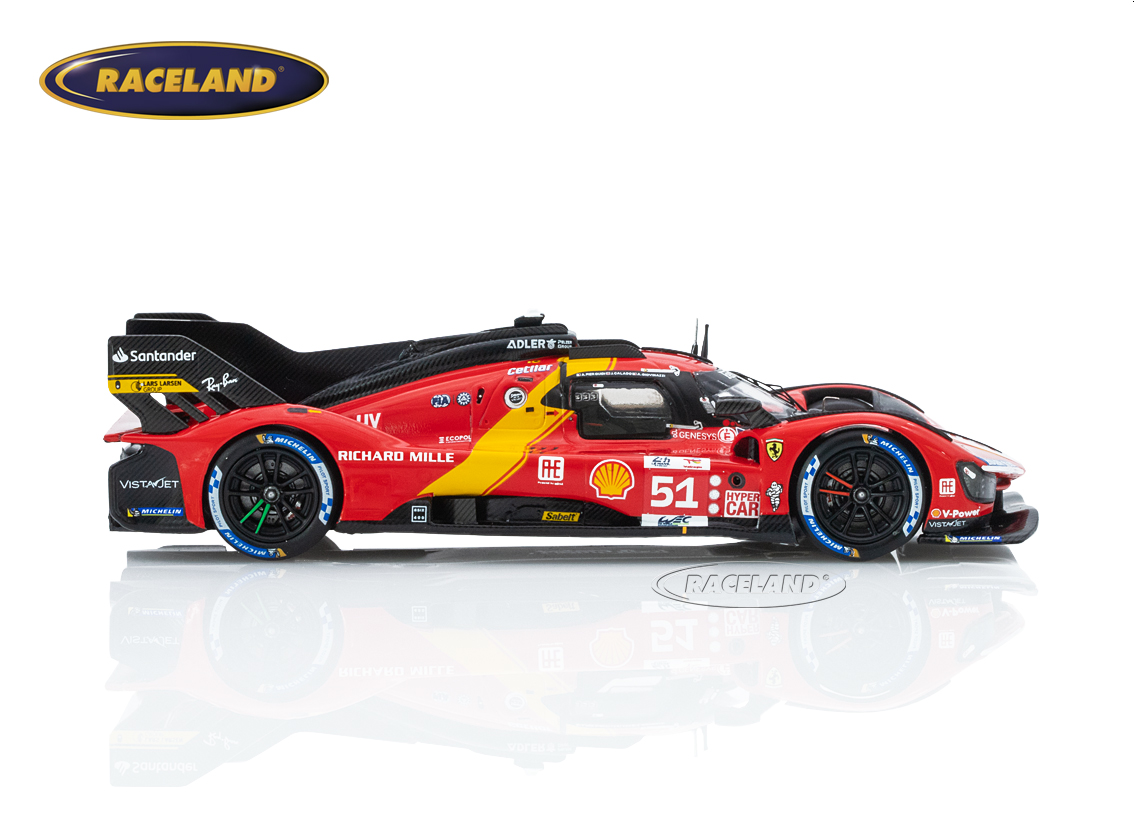 Ferrari 499P LMH Team Ferrari AF Corse winner Le Mans 2023