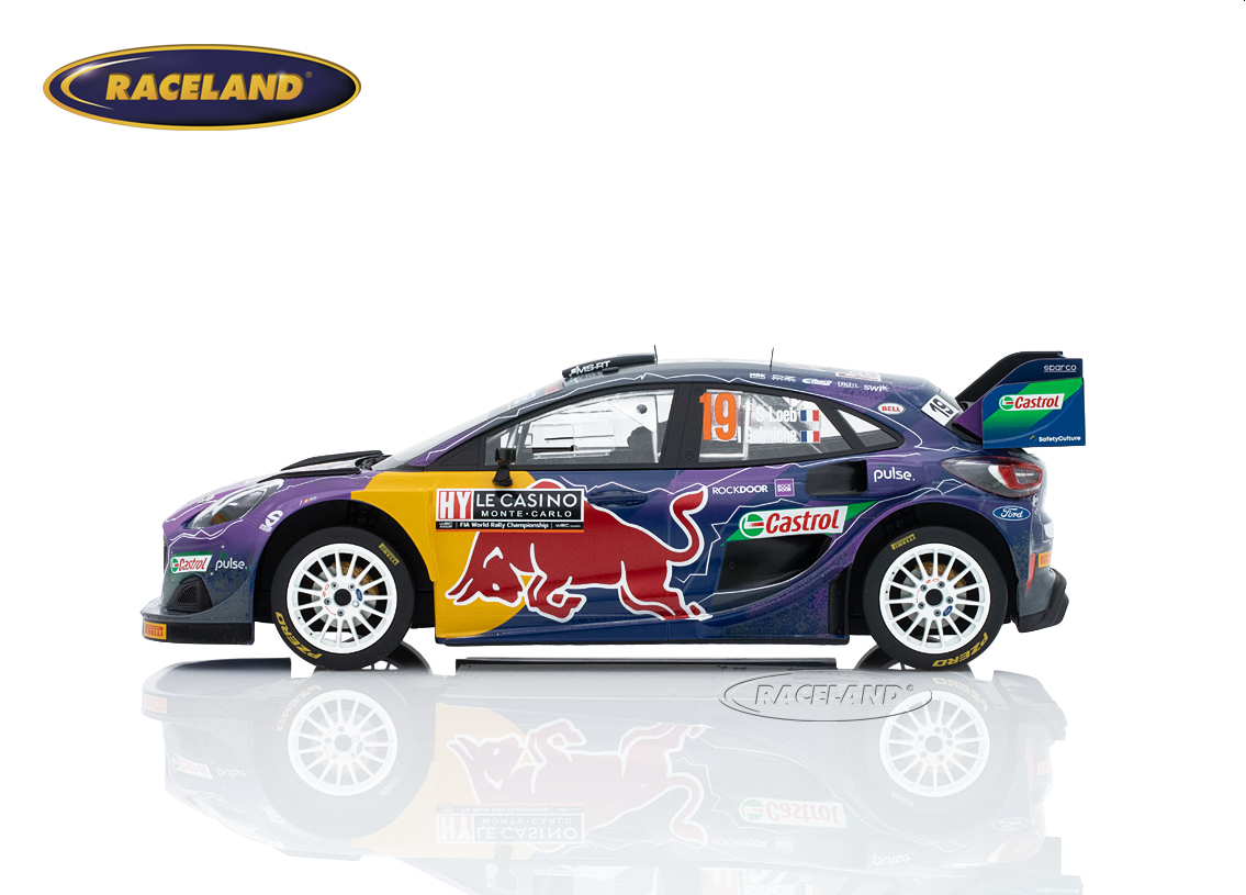 Ford Puma Rally1 M-Sport Ford WRT winner Rallye Monte Carlo 2022