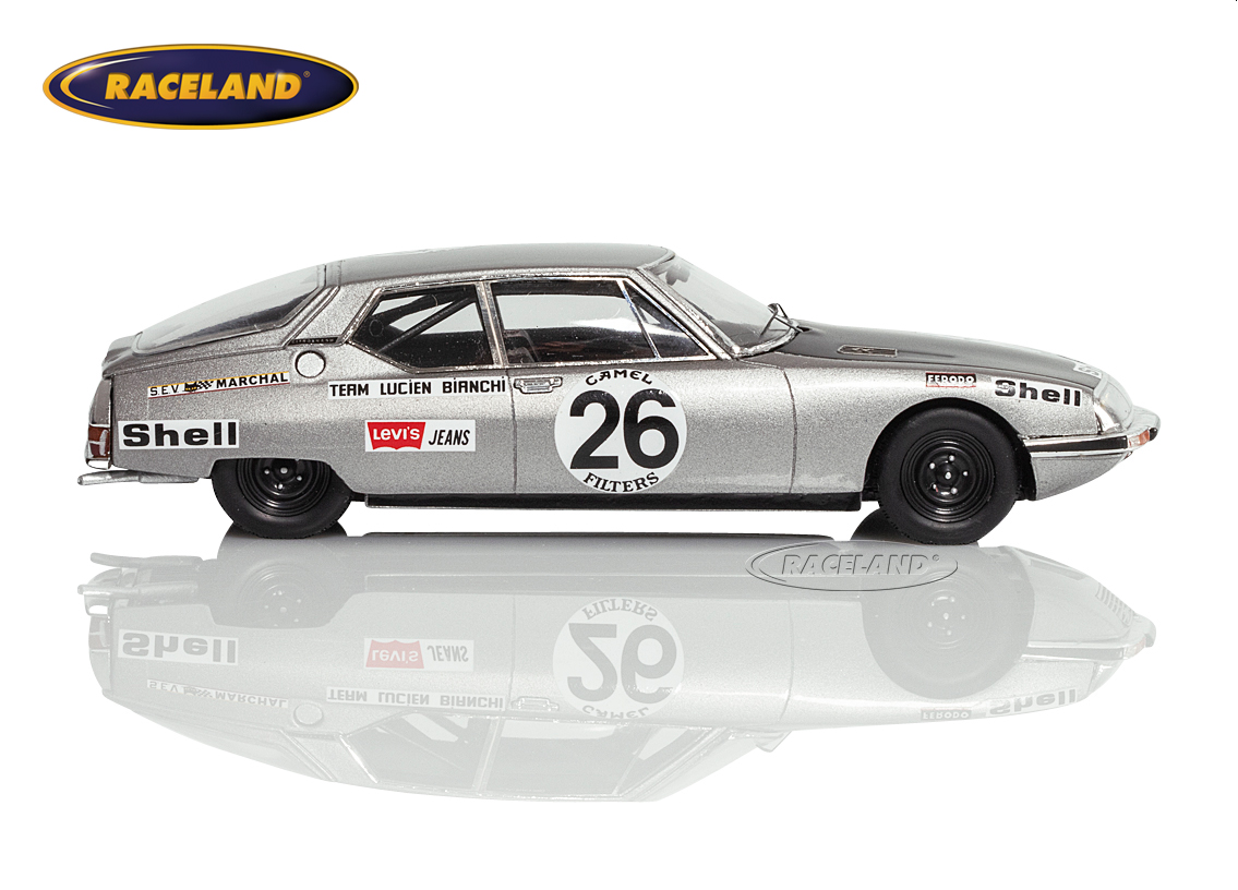 Citroen SM Team Lucien Bianchi SHELL 24H Spa 1971
