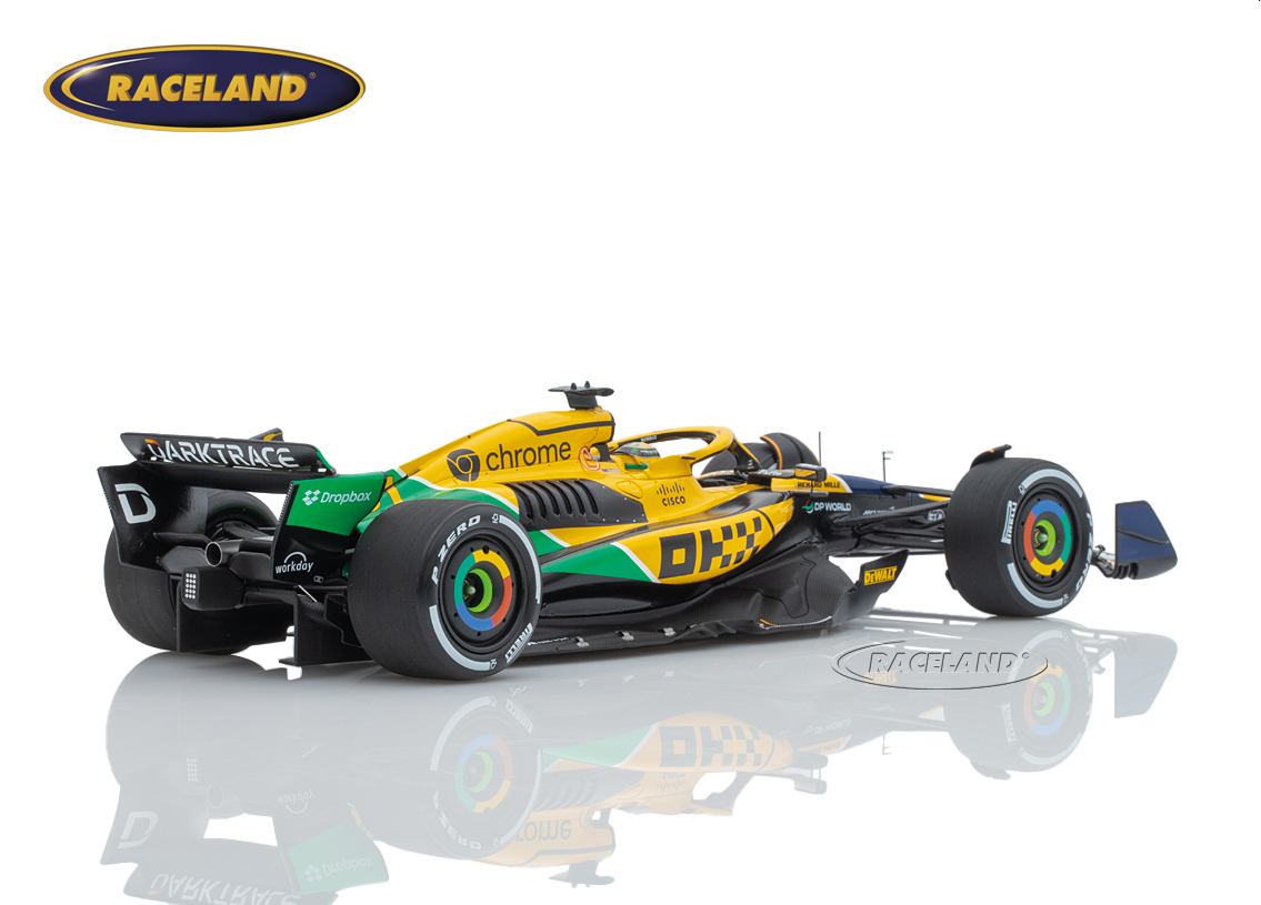 McLaren MCL38 Mercedes F1 Senna livery 2° GP Monaco 2024