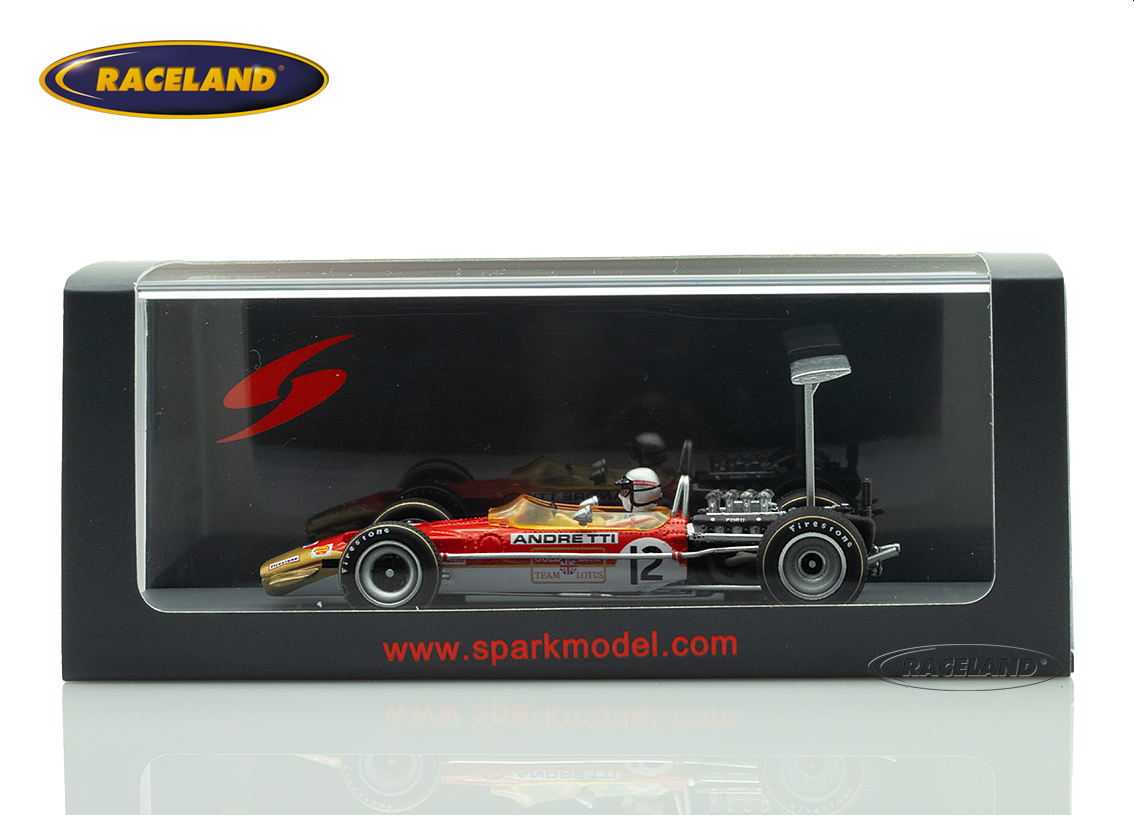 Lotus 49B Cosworth V8 F1 Gold Leaf US GP Watkins Glen 1968