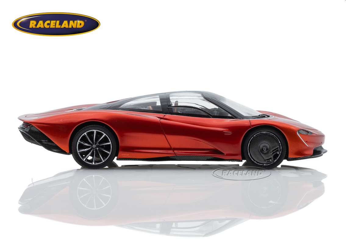 McLaren Speedtail 2019 - red metallic