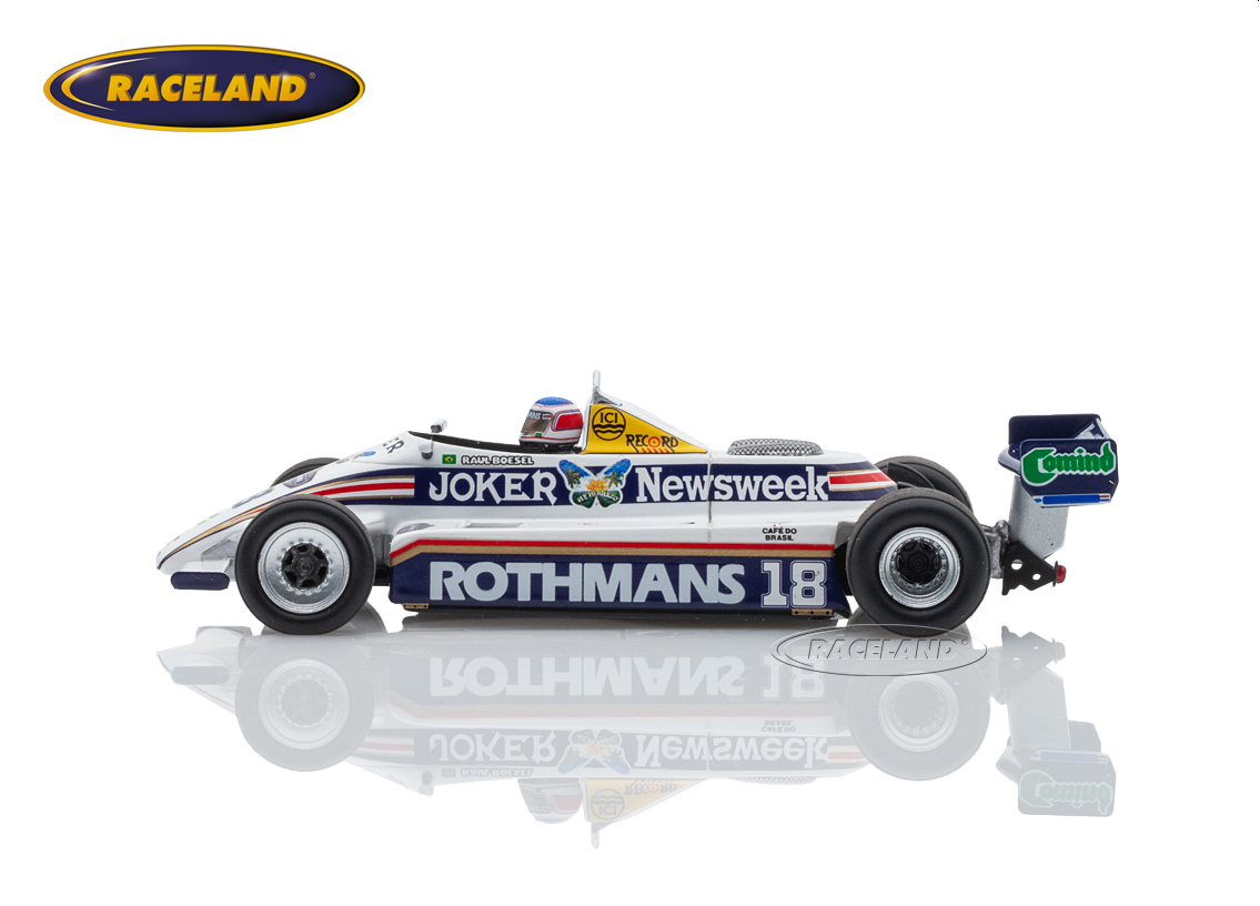 March 821 Cosworth V8 F1 Rothmans 9° US GP West Long Beach 1982