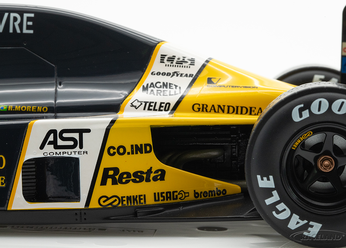 Minardi M191 Ferrari V12 F1 16° Australian GP Adeleide 1991