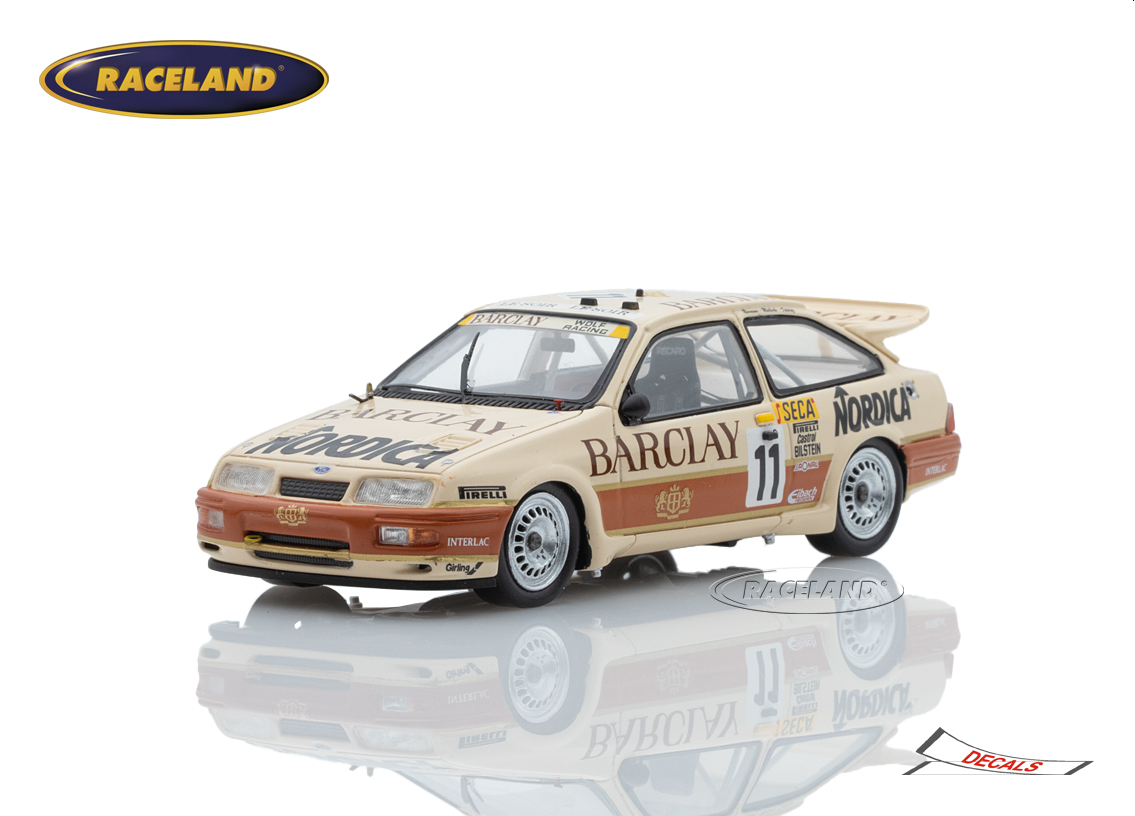 Ford Sierra RS Cosworth Wolf Racing Barclay 24H Spa 1987