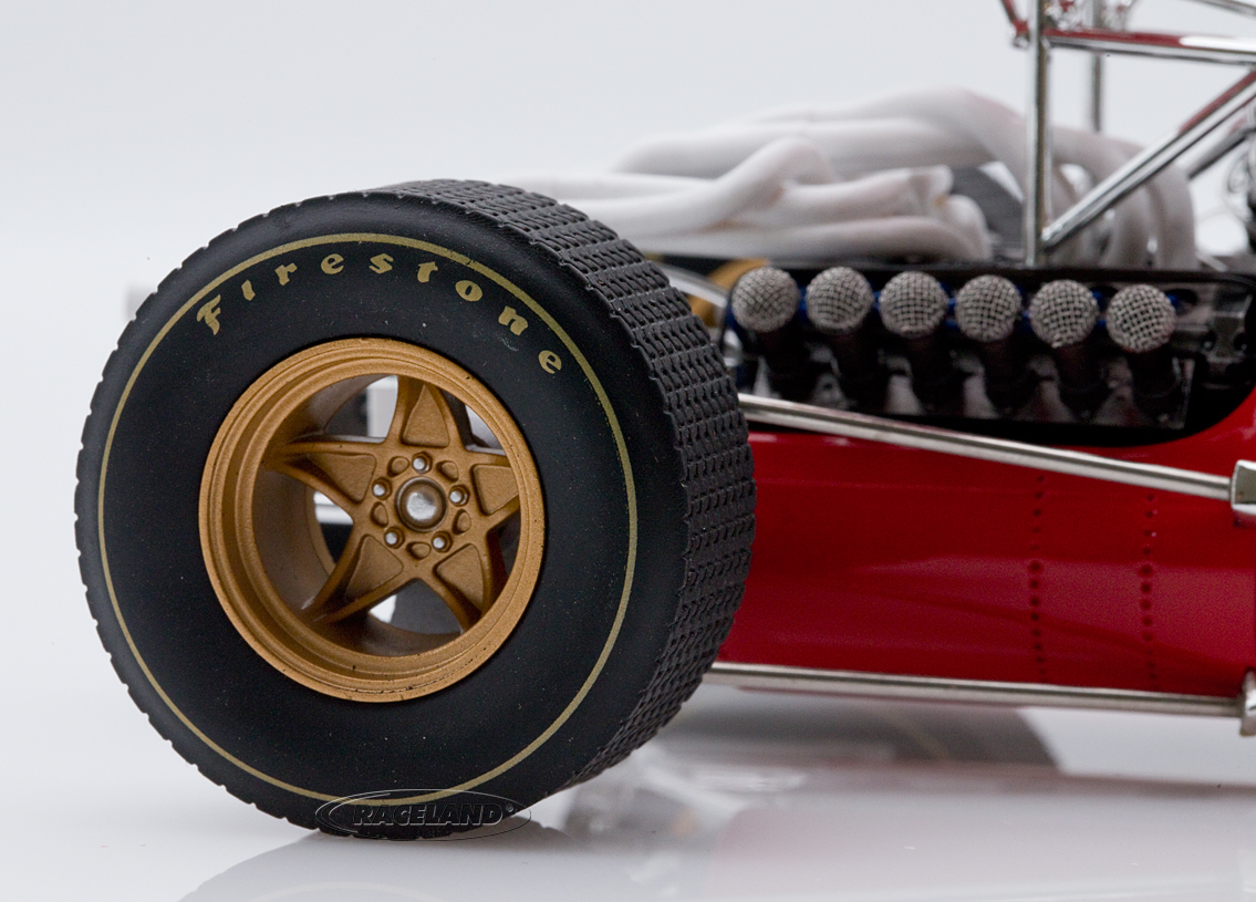 Ferrari 312/68 V12 F1 Scuderia Ferrari 2° British GP Brands Hatch 1968