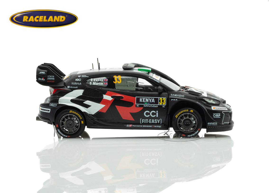Toyota GR Yaris Rally1 Gazoo Racing WRT winner Safari Rallye 2025