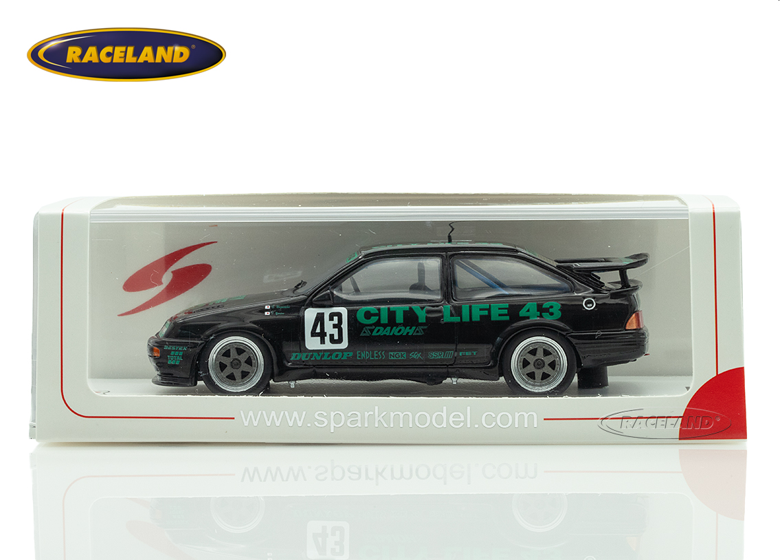 Ford Sierra RS500 Cosworth 7° JTC Tsukuba Race de Nippon 1990