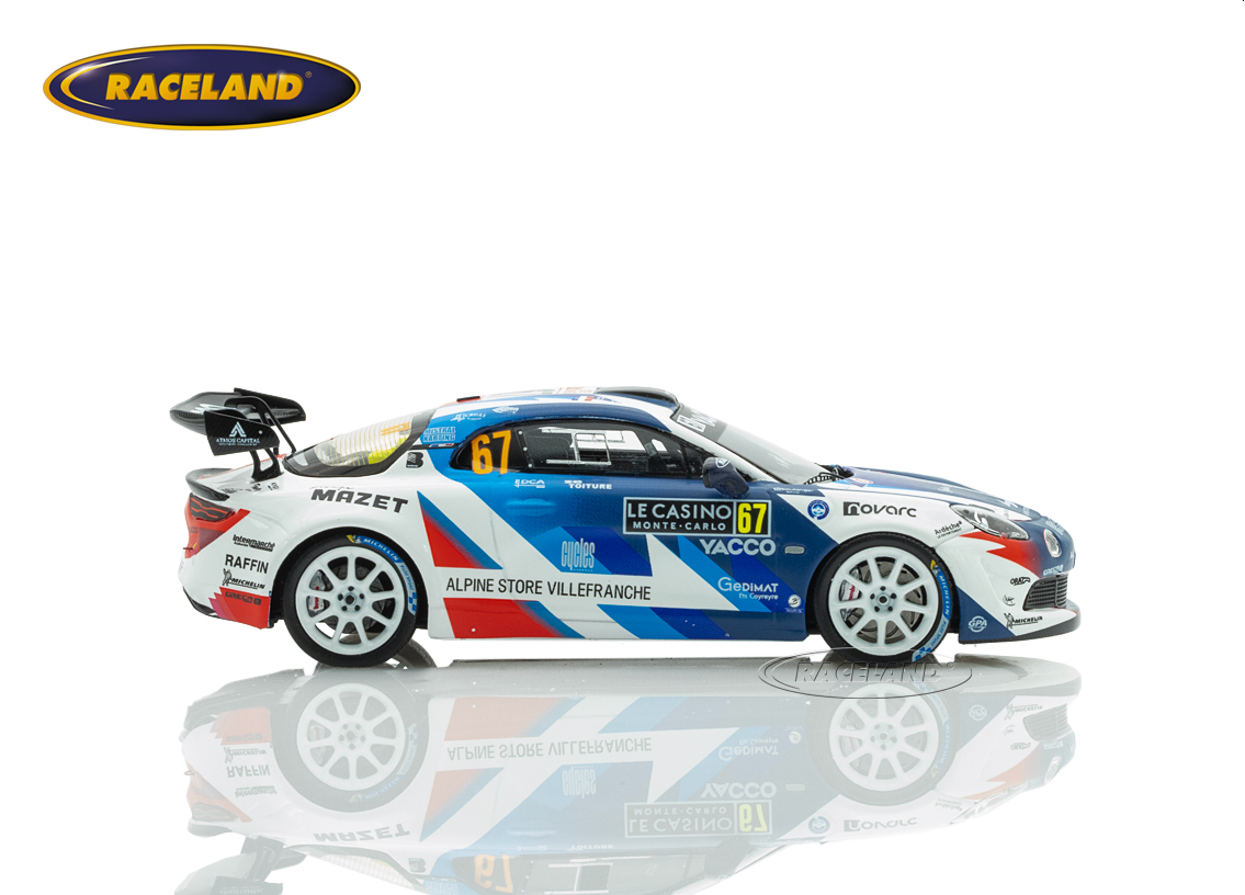 Alpine A110 Rally RGT CHL Sport Auto 17° Rallye Monte Carlo 2025