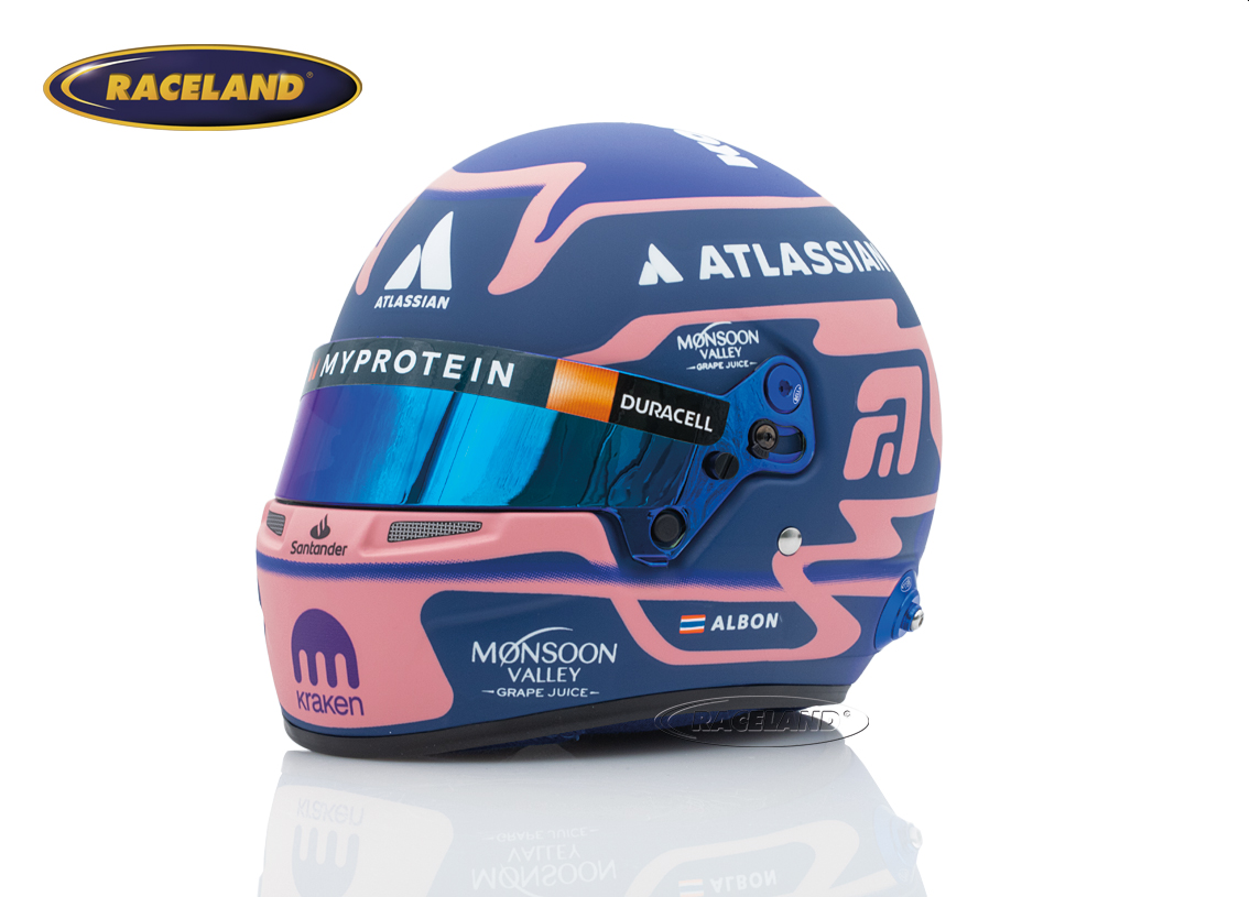 Helmet Team Williams Atlassian Racing 2025