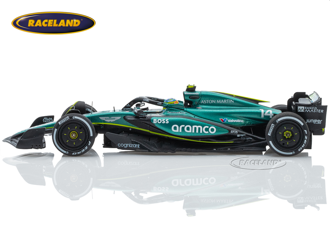 Aston Martin AMR24 Mercedes F1 Aramco Cognizant 5° Saudi Arabian GP 2024