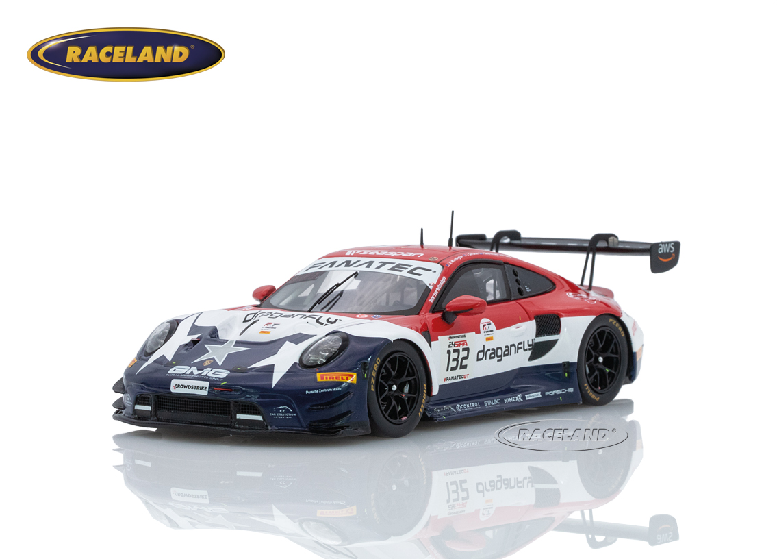 Porsche 911 GT3-R (992) Car Collection GMG Racing 24H Spa 2023