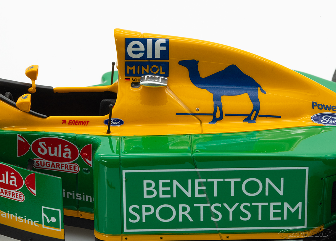 Benetton B193B Cosworth V8 F1 2° British GP Silverstone 1993