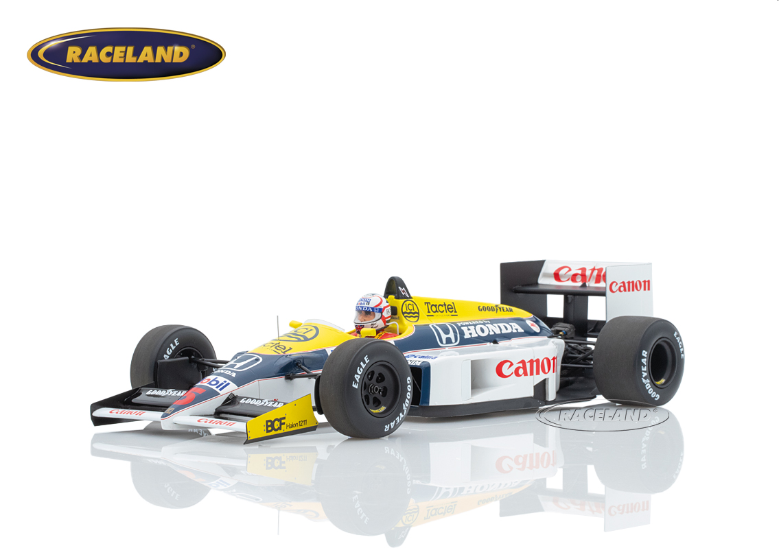 Williams FW11 Honda V6 F1 Canon winner British GP 1986