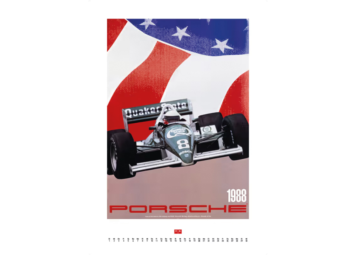 Calendar - Porsche Rennplakate 2027 / Porsche race posters